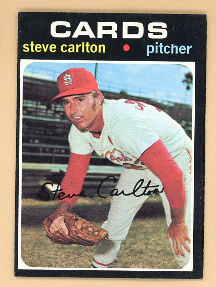 1971 Topps Baseball #055 Steve Carlton Cardinals EX-MT 541686