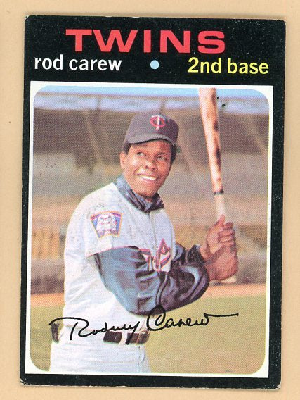 1971 Topps Baseball #210 Rod Carew Twins EX 541689