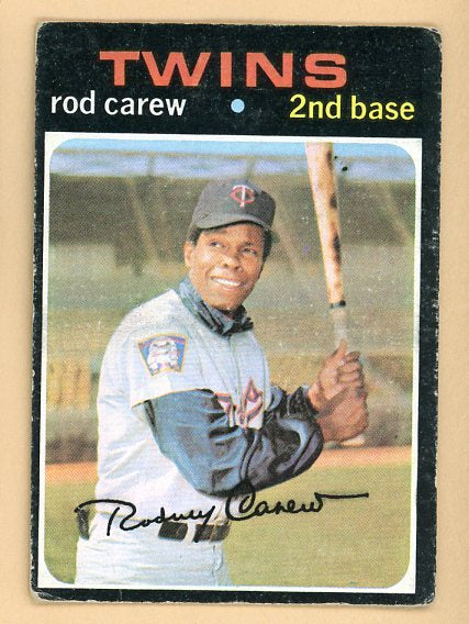 1971 Topps Baseball #210 Rod Carew Twins VG 541690