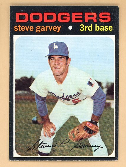1971 Topps Baseball #341 Steve Garvey Dodgers VG-EX 541695