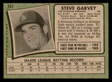 1971 Topps Baseball #341 Steve Garvey Dodgers VG-EX 541696