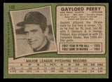 1971 Topps Baseball #140 Gaylord Perry Giants EX 541699