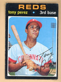 1971 Topps Baseball #580 Tony Perez Reds EX 541705