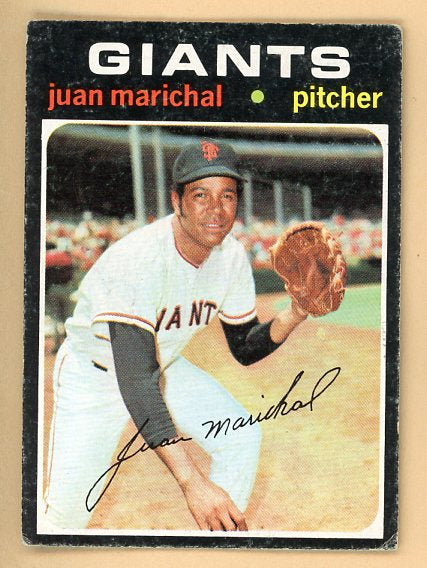 1971 Topps Baseball #325 Juan Marichal Giants VG 541706