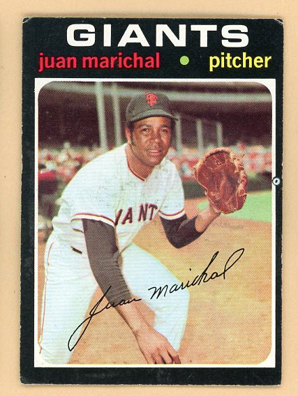 1971 Topps Baseball #325 Juan Marichal Giants EX 541707