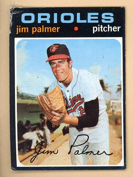 1971 Topps Baseball #570 Jim Palmer Orioles GD-VG 541709