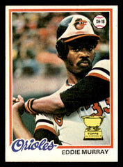 1978 Topps Baseball #036 Eddie Murray Orioles EX+/EX-MT 541717
