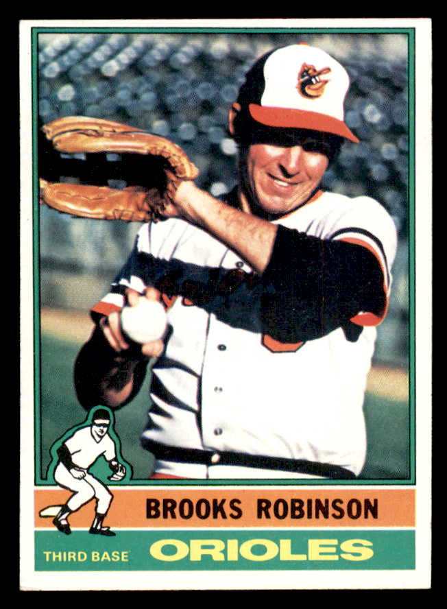 1976 Topps Baseball #095 Brooks Robinson Orioles EX+/EX-MT 541719
