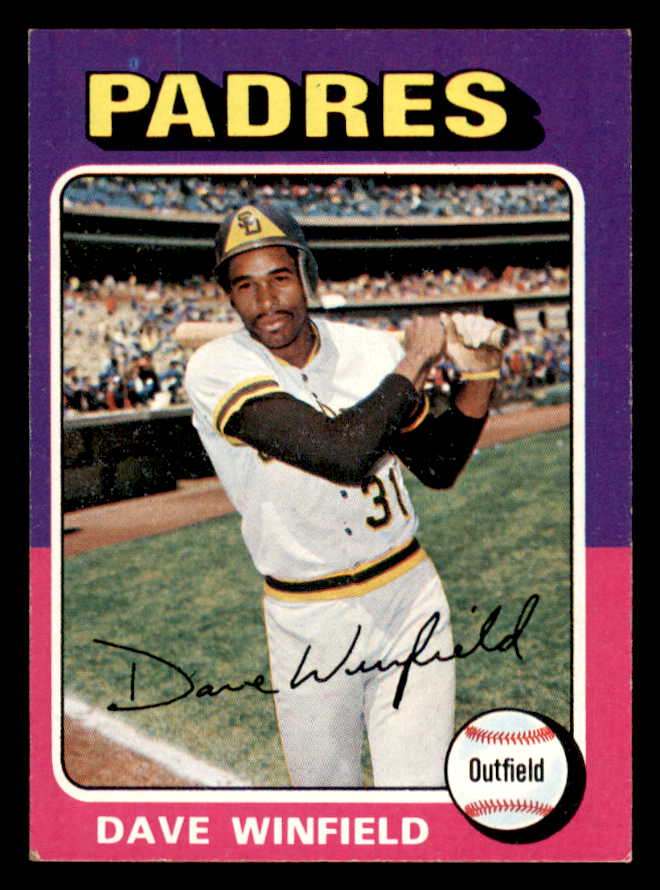 1975 Topps Baseball #061 Dave Winfield Padres EX+/EX-MT 541720