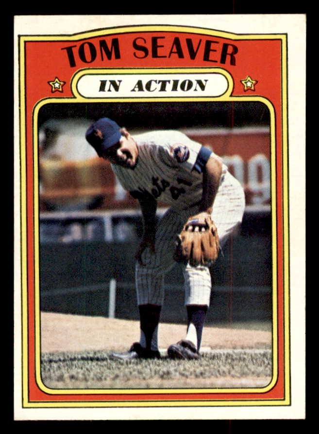1972 Topps Baseball #446 Tom Seaver IA Mets NR-MT 541732