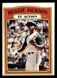 1972 Topps Baseball #436 Reggie Jackson IA A's NR-MT 541734