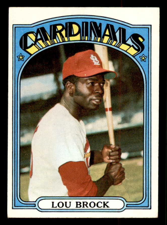 1972 Topps Baseball #200 Lou Brock Cardinals NR-MT 541735