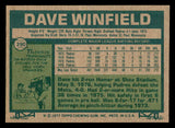 1977 Topps Baseball #390 Dave Winfield Padres NR-MT 541737