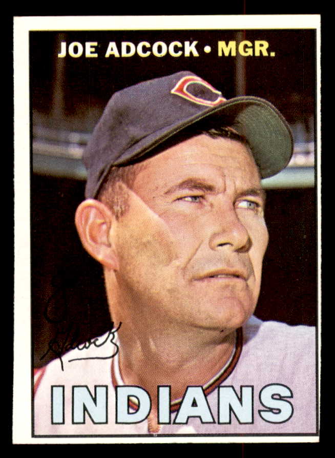 1967 Topps Baseball #563 Joe Adcock Indians EX-MT 541744