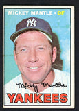 1967 Topps Baseball #150 Mickey Mantle Yankees VG 541749