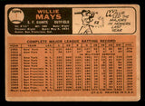 1966 Topps Baseball #001 Willie Mays Giants VG 541753