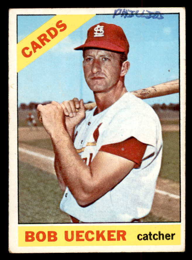 1966 Topps Baseball #091 Bob Uecker Cardinals FR-GD Trade 541756