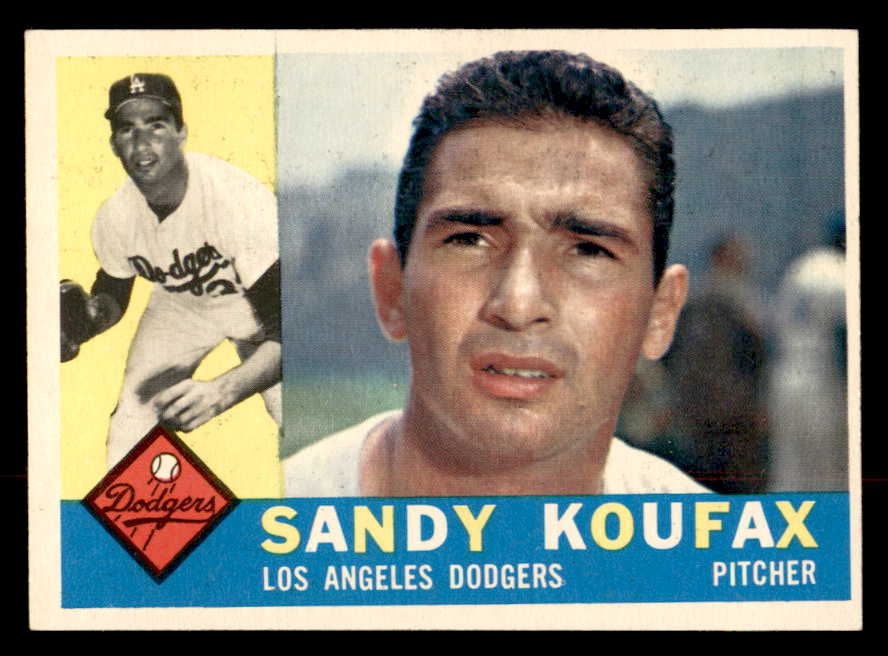 1960 Topps Baseball #343 Sandy Koufax Dodgers NR-MT 541762