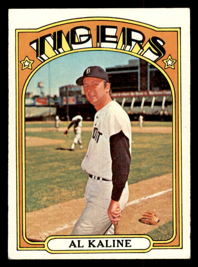 1972 Topps Baseball #600 Al Kaline Tigers EX+/EX-MT 541769