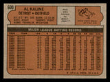 1972 Topps Baseball #600 Al Kaline Tigers EX+/EX-MT 541769