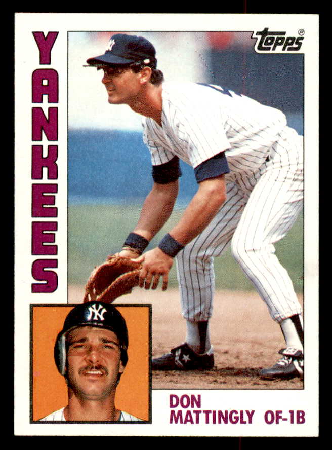 1984 Topps Baseball #008 Don Mattingly Yankees NR-MT 541776