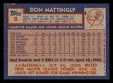 1984 Topps Baseball #008 Don Mattingly Yankees NR-MT 541776