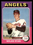 1975 Topps Baseball #500 Nolan Ryan Angels EX+/EX-MT 541784