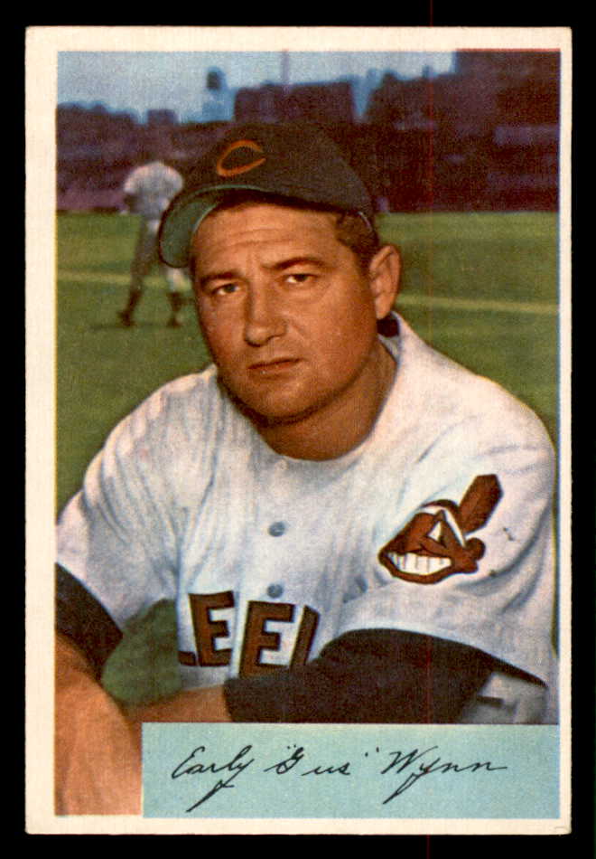 1954 Bowman Baseball #164 Early Wynn Indians EX 541793