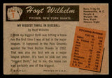 1955 Bowman Baseball #001 Hoyt Wilhelm Giants EX 541794
