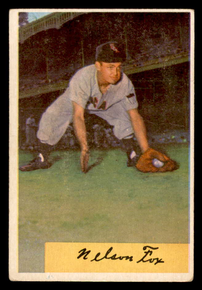 1954 Bowman Baseball #006 Nellie Fox White Sox VG 541799