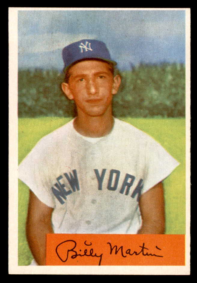 1954 Bowman Baseball #145 Billy Martin Yankees VG 541800