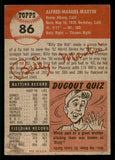 1953 Topps Baseball #086 Billy Martin Yankees VG-EX 541806