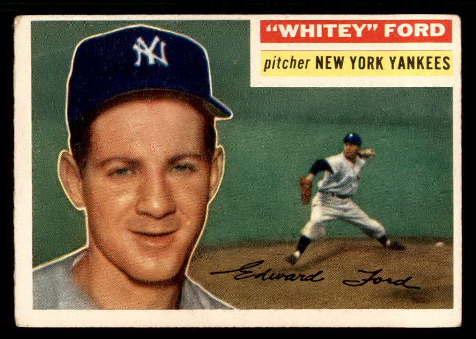 1956 Topps Baseball #240 Whitey Ford Yankees VG-EX 541807