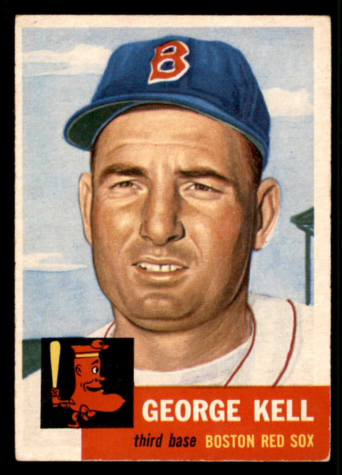 1953 Topps Baseball #138 George Kell Red Sox VG-EX 541815