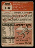 1953 Topps Baseball #114 Phil Rizzuto Yankees PR-FR 541825