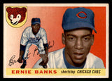 1955 Topps Baseball #028 Ernie Banks Cubs VG-EX crease 541827
