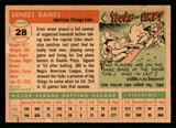 1955 Topps Baseball #028 Ernie Banks Cubs VG-EX crease 541827