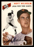 1954 Topps Baseball #036 Hoyt Wilhelm Giants EX 541831
