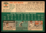 1954 Topps Baseball #036 Hoyt Wilhelm Giants EX 541831