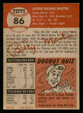 1953 Topps Baseball #086 Billy Martin Yankees EX 541833