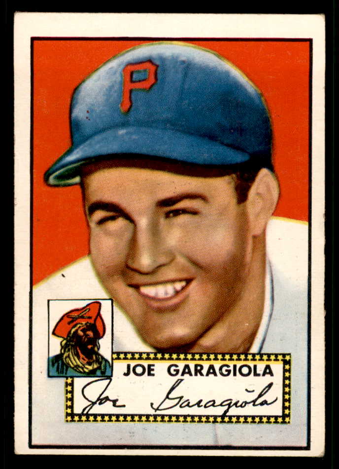 1952 Topps Baseball #227 Joe Gargiola Pirates EX 541834