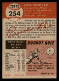 1953 Topps Baseball #254 Preacher Roe Dodgers EX 541836