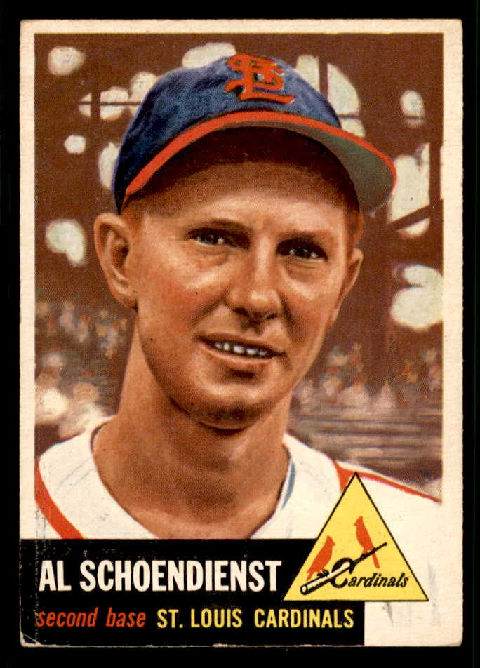 1953 Topps Baseball #078 Red Schoendienst Cardinals VG-EX 541837