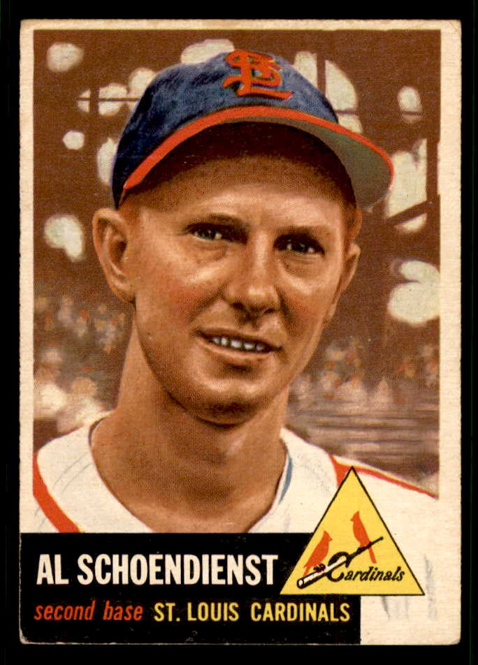 1953 Topps Baseball #078 Red Schoendienst Cardinals VG-EX 541840