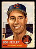 1953 Topps Baseball #054 Bob Feller Indians VG-EX 541841
