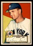 1952 Topps Baseball #049 Johnny Sain Yankees VG-EX Red 541849