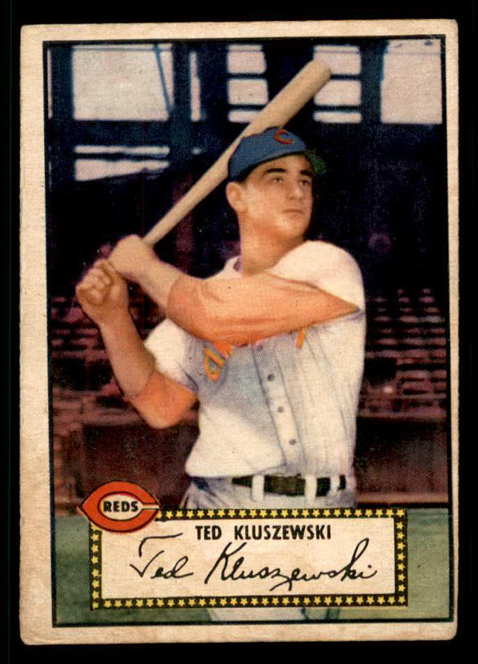 1952 Topps Baseball #029 Ted Kluszewski Reds VG-EX Red 541850