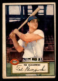 1952 Topps Baseball #029 Ted Kluszewski Reds VG-EX Red 541850