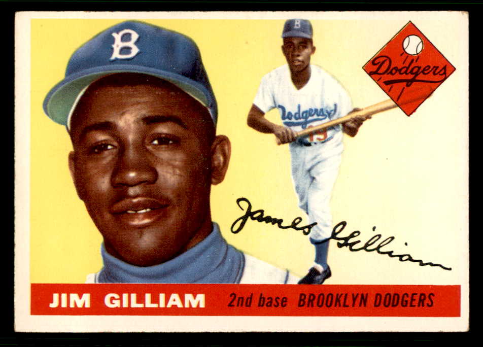 1955 Topps Baseball #005 Jim Gilliam Dodgers VG 541856