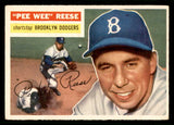 1956 Topps Baseball #260 Pee Wee Reese Dodgers EX+/EX-MT 541866